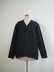 画像4: 【再入荷】Style Craft Wardrobe(スタイルクラフトワードローブ) V-SHIRCKET organic cotton twill BLACK