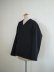 画像8: 【再入荷】Style Craft Wardrobe(スタイルクラフトワードローブ) V-SHIRCKET organic cotton twill BLACK