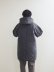 画像3: Style Craft Wardrobe(スタイルクラフトワードローブ) WADDED HOODED COAT ブラウングレー