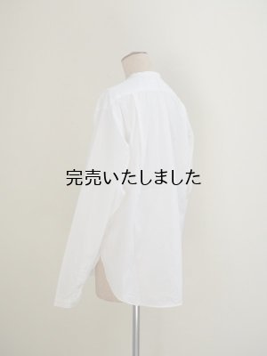 画像8: Style Craft Wardrobe(スタイルクラフトワードローブ) SHIRTS #2 コットンホワイト