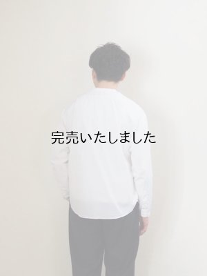 画像3: Style Craft Wardrobe(スタイルクラフトワードローブ) SHIRTS #2 コットンホワイト