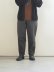 画像1: Style Craft Wardrobe(スタイルクラフトワードローブ) PANTS #7 super westpont KHAKI (1)