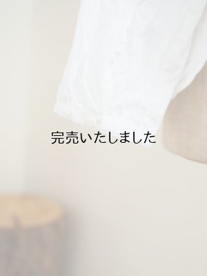 画像10:  jujudhau(ズーズーダウ) 12BUTTON-12ボタン-LINEN COTTON WHITE