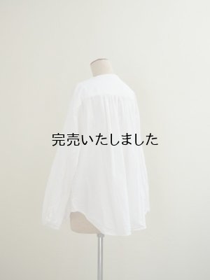 画像3:  jujudhau(ズーズーダウ) 12BUTTON-12ボタン-LINEN COTTON WHITE