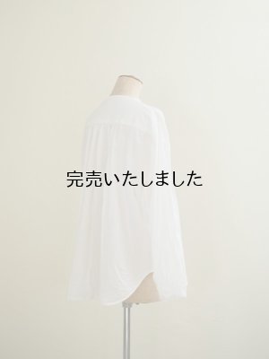 画像4:  jujudhau(ズーズーダウ) 12BUTTON-12ボタン-LINEN COTTON WHITE