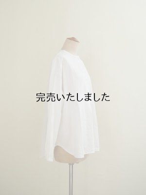 画像5:  jujudhau(ズーズーダウ) 12BUTTON-12ボタン-LINEN COTTON WHITE
