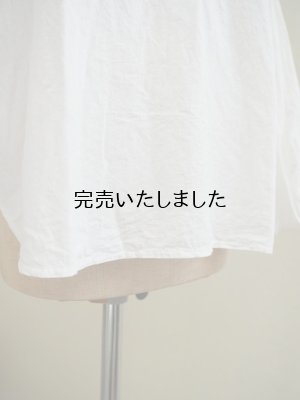 画像8:  jujudhau(ズーズーダウ) 12BUTTON-12ボタン-LINEN COTTON WHITE