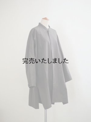 画像13: Style Craft Wardrobe(スタイルクラフトワードローブ) COAT #23 cotton linen typewriter GRAY BRONZE