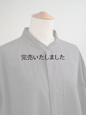 画像14: Style Craft Wardrobe(スタイルクラフトワードローブ) COAT #23 cotton linen typewriter GRAY BRONZE