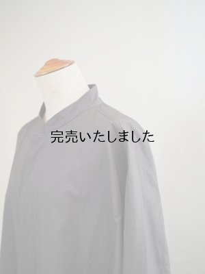 画像15: Style Craft Wardrobe(スタイルクラフトワードローブ) COAT #23 cotton linen typewriter GRAY BRONZE