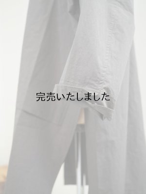 画像17: Style Craft Wardrobe(スタイルクラフトワードローブ) COAT #23 cotton linen typewriter GRAY BRONZE