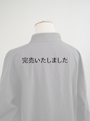 画像19: Style Craft Wardrobe(スタイルクラフトワードローブ) COAT #23 cotton linen typewriter GRAY BRONZE