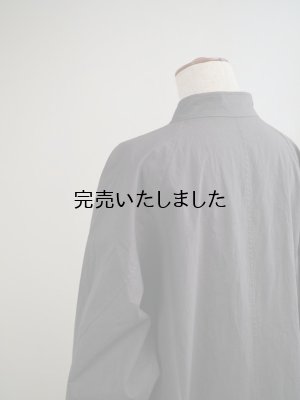 画像20: Style Craft Wardrobe(スタイルクラフトワードローブ) COAT #23 cotton linen typewriter GRAY BRONZE