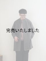 Style Craft Wardrobe(スタイルクラフトワードローブ) COAT #23 cotton linen typewriter GRAY BRONZE