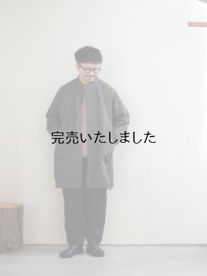 画像22: Style Craft Wardrobe(スタイルクラフトワードローブ) COAT #23 cotton linen typewriter GRAY BRONZE