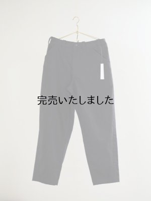 画像7: Style Craft Wardrobe(スタイルクラフトワードローブ) PANTS #7 linen cotton serge INK