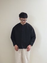 Style Craft Wardrobe(スタイルクラフトワードローブ) T.K SHIRTS  french linen supima cotton BLACK