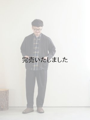 画像17: Style Craft Wardrobe(スタイルクラフトワードローブ) PANTS #9 cotton linen typewriter BLACK