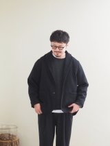 Style Craft Wardrobe(スタイルクラフトワードローブ) HALF JACKET(Back Beaver) ブラック