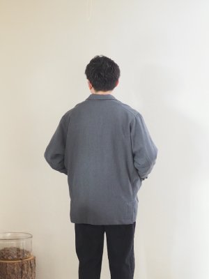 画像3: Style Craft Wardrobe(スタイルクラフトワードローブ) HALF JACKET M.GRAY