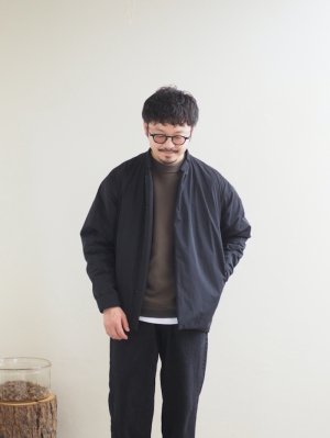 画像1: Style Craft Wardrobe(スタイルクラフトワードローブ) WADDED JACKET BLACK