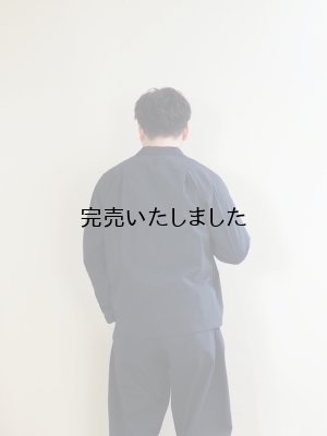 画像3: Style Craft Wardrobe(スタイルクラフトワードローブ) SHIRCKET cotton typewriter DEEP NAVY