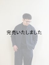 Style Craft Wardrobe(スタイルクラフトワードローブ) SHIRCKET cotton typewriter DEEP NAVY