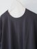 画像3: Style Craft Wardrobe(スタイルクラフトワードローブ) T-SWEATER 1/2 鹿子 GRAY