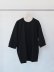 画像2: Style Craft Wardrobe(スタイルクラフトワードローブ) T-SWEATER 1/2 high gauge BLACK