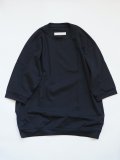 Style Craft Wardrobe(スタイルクラフトワードローブ) T-SWEATER 1/2 high gauge BLACK