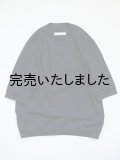 Style Craft Wardrobe(スタイルクラフトワードローブ) T-SWEATER 1/2 high gauge BLACK