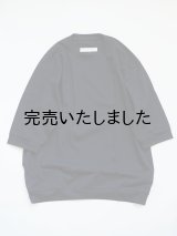 Style Craft Wardrobe(スタイルクラフトワードローブ) T-SWEATER 1/2 high gauge BLACK