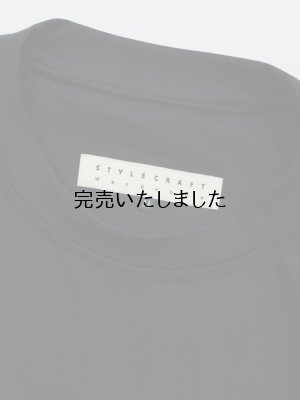 画像8: Style Craft Wardrobe(スタイルクラフトワードローブ) T-SWEATER 1/2 high gauge BLACK