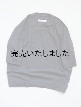 Style Craft Wardrobe(スタイルクラフトワードローブ) T-SWEATER 1/2 鹿子 GRAY