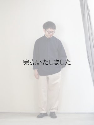 画像21: Still By Hand(スティルバイハンド) コットンリネンインボックスプリーツパンツ ライトベージュ