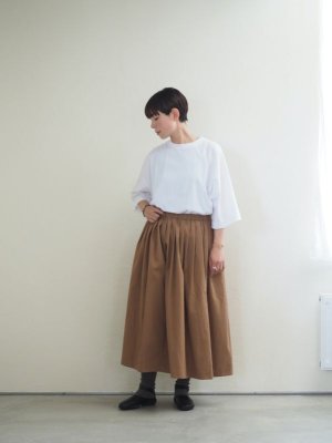 画像18: pub(ピューブ)バーバリークロス ギャザースカート キャメル