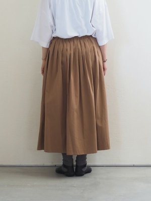 画像3: pub(ピューブ)バーバリークロス ギャザースカート キャメル