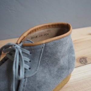 画像3: STOCK NO : (ストックナンバー) MB1803 3ホールモカシンブーツ ベロア グレー