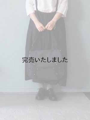 画像2: suolo(スオーロ) DEE-ショルダーバッグ- ナイトブラック