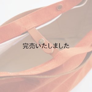 画像7: suolo(スオーロ) CROP middle-ショルダー&トートバッグ- オレンジ