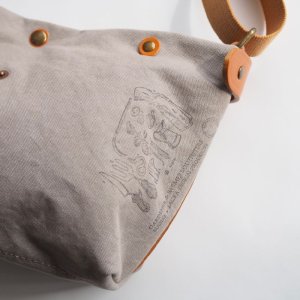 画像2: suolo(スオーロ) KID-ショルダーバッグ- グレー