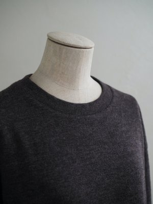 画像5: Style Craft Wardrobe(スタイルクラフトワードローブ) T-SWEATER(WOOL RIB) ウォルナット