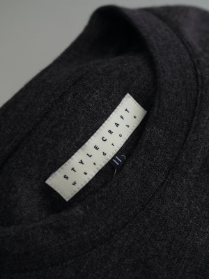 画像11: Style Craft Wardrobe(スタイルクラフトワードローブ) T-SWEATER(WOOL RIB) ウォルナット