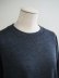 画像8: Style Craft Wardrobe(スタイルクラフトワードローブ) T-SWEATER(WOOL RIB) チャコール (8)