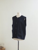 Style Craft Wardrobe(スタイルクラフトワードローブ) T-VEST(Back Beaver) ブラック