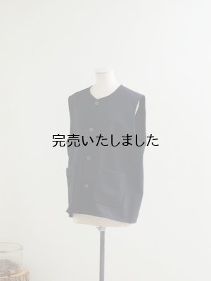 画像4: Style Craft Wardrobe(スタイルクラフトワードローブ) T-VEST(Back Beaver) ブラック