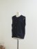 画像1: Style Craft Wardrobe(スタイルクラフトワードローブ) T-VEST(Back Beaver) ブラック (1)