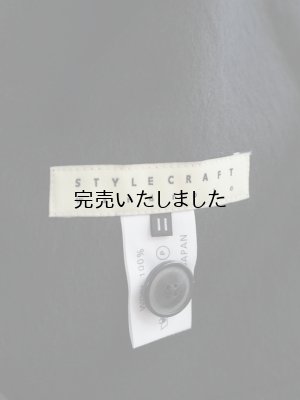 画像14: Style Craft Wardrobe(スタイルクラフトワードローブ) T-VEST(Back Beaver) ブラック