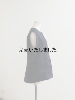 画像6: Style Craft Wardrobe(スタイルクラフトワードローブ) T-VEST(Back Beaver) ブラック