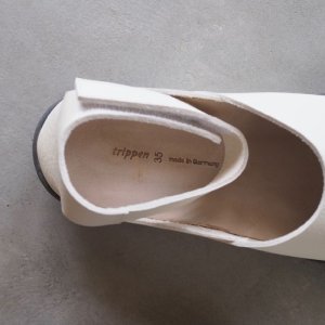 画像2: TRIPPEN(トリッペン) PAN-アンクルストラップパンプスシューズ-ホワイト